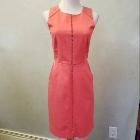 NWOT J.Crew Petite ladder-stitch Sheath dress size 2P (58) - Picture 8 of 9